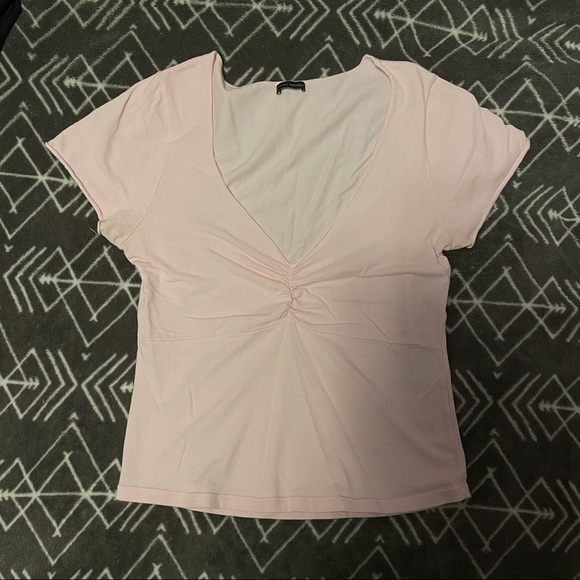 Brandy Melville Tops Light Pink Brandy Gina Top Poshmark